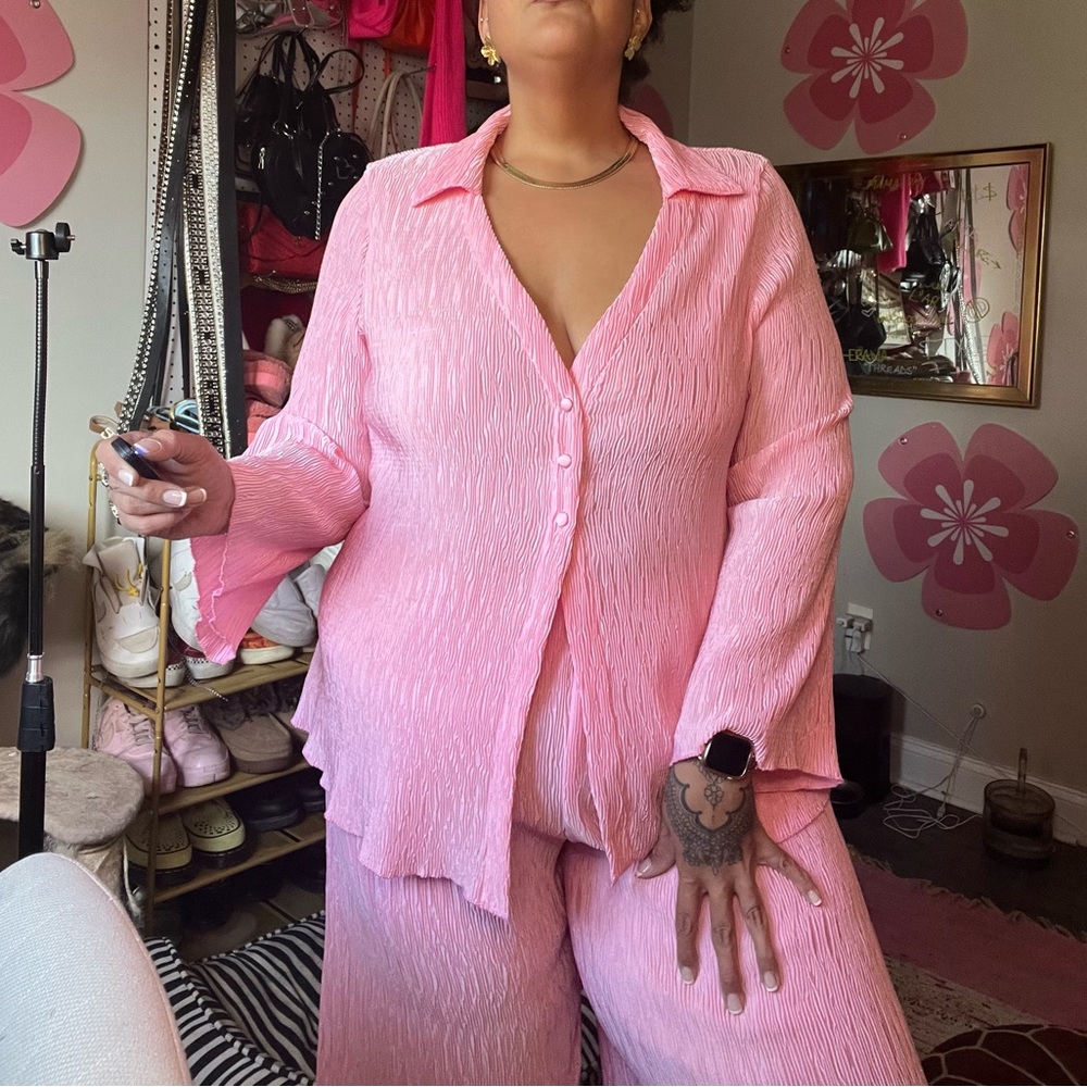 Pink Women's Intimate Set